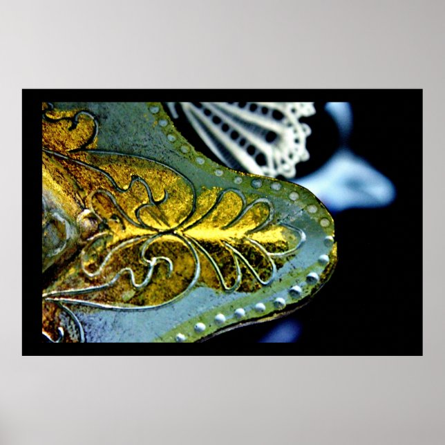 Póster Leaf de oro (Frente)