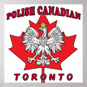 Póster Leaf polaco de Toronto