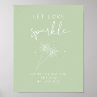 LEAH Vibrant Pastel Boda Sparkler Send Off