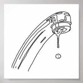 Póster Leaky Faucet