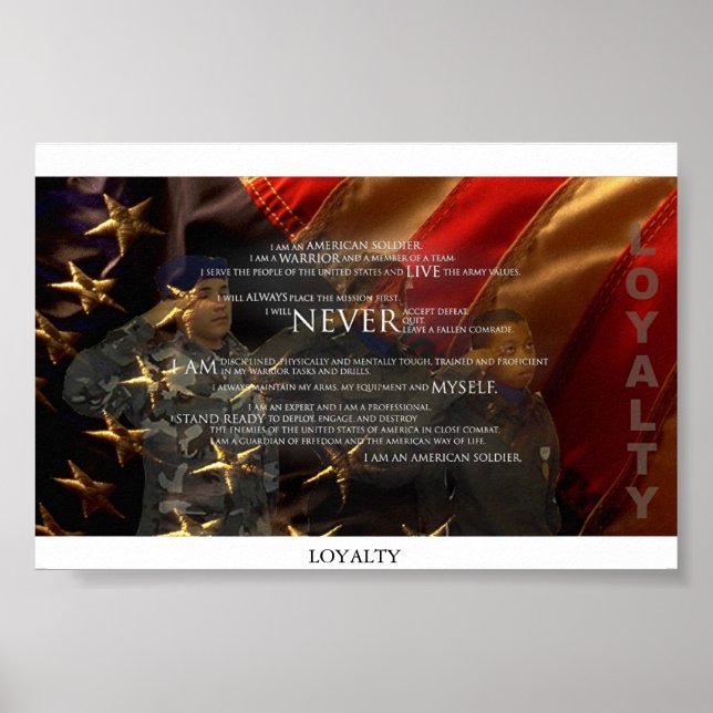 Póster Lealtad (Frente)