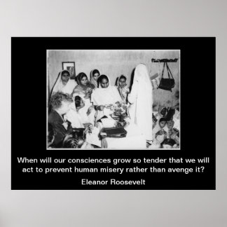 Póster Lealtad de Eleanor Roosevelt