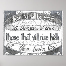 Póster Learn to Serve