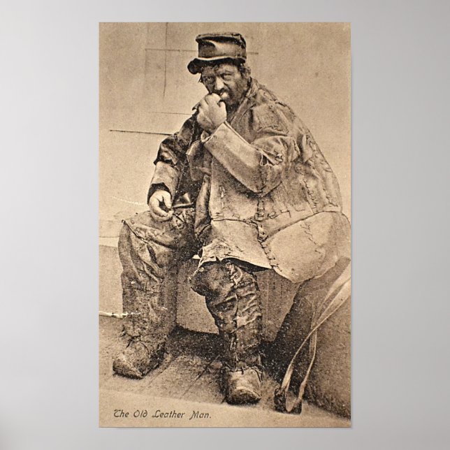 Póster Leather Man Poster (Frente)