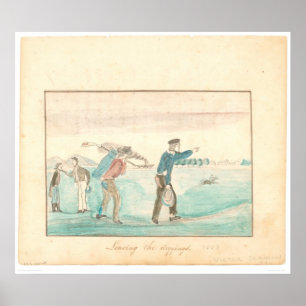 Póster Leaving the Diggings (1601A)