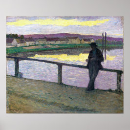 Póster Lebasque - Atardecer En Pont Aven