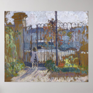 Póster Lebasque - Nono Near The Garden Gates At Lagny