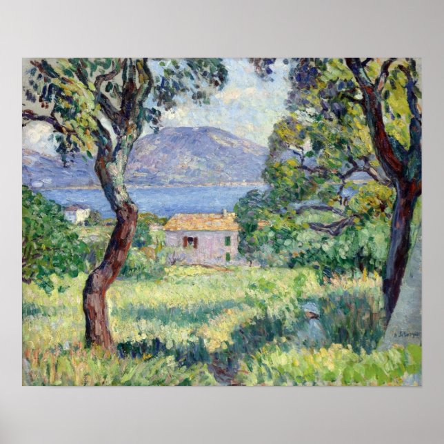 Póster Lebasque - Vista De Esterel 1907 (Frente)