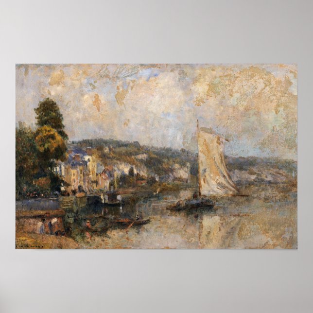 Póster Lebourg - El Sena en La Bouille Alrededores de… (Frente)
