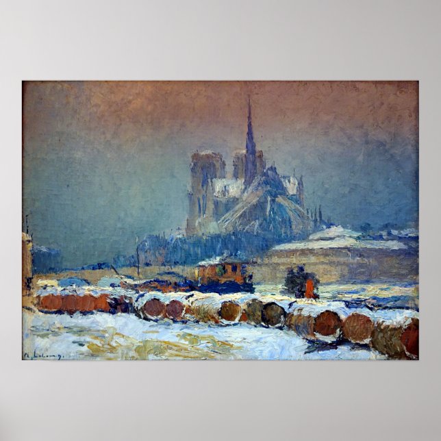 Póster Lebourg - Notre Dame París (Frente)
