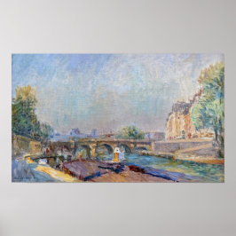 Póster Lebourg - Pont Neuf Y El Sena 1905