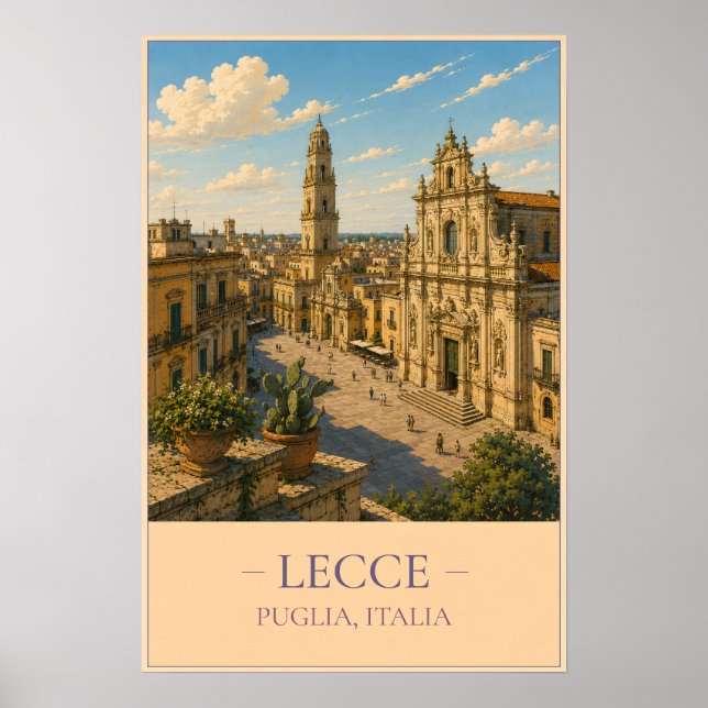 Póster Lecce (Frente)