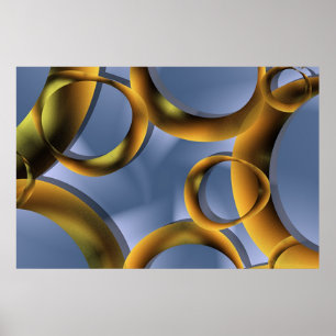 Póster Lección de la geometría