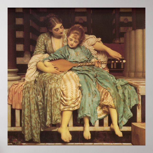 Póster Lección de música (Frente)