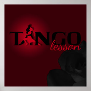 Póster Lección Tango - Poster