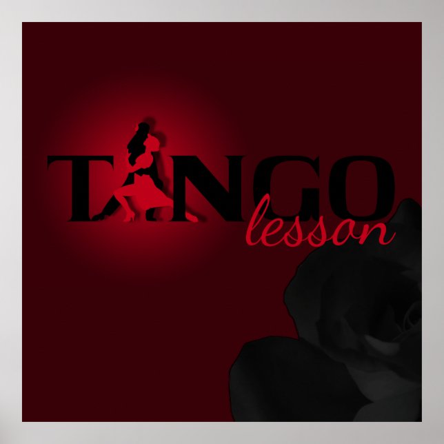 Póster Lección Tango - Poster (Frente)