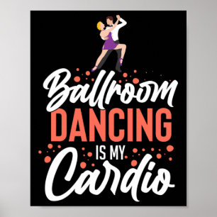 Póster Lecciones de bailarina de música principiante bail