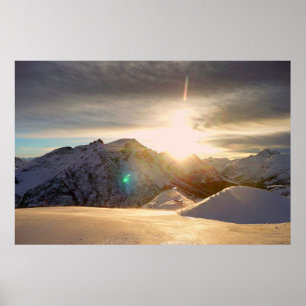 Póster Lech am Arlberg Austrian Alps Austria Photo Print