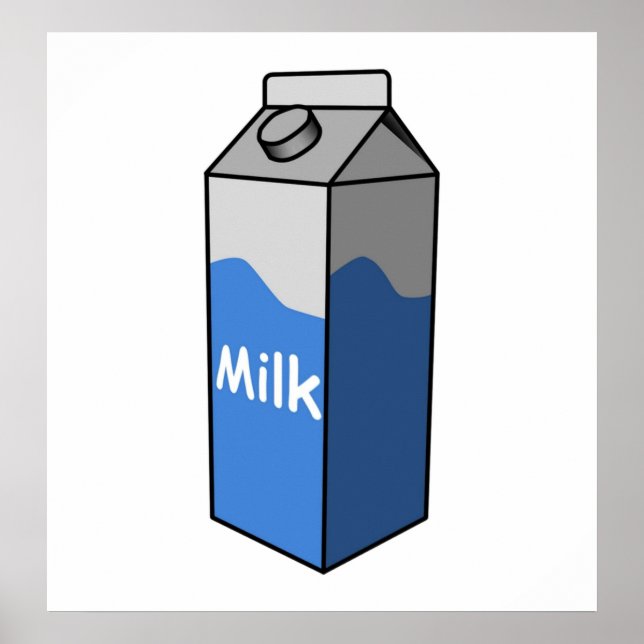 Póster Leche (Frente)