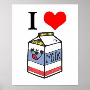 Póster Leche cardíaca