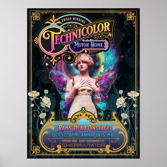 Póster Leche de cabeza TMH Rams 18x24 (Frente)