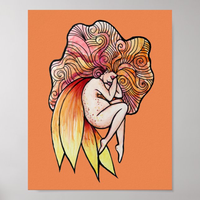 Póster Leche preñada (Frente)