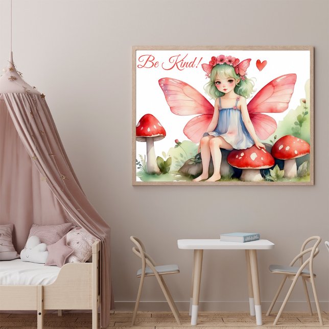 Póster Leche rosa Rojo con champiñones (Subido por el creador)