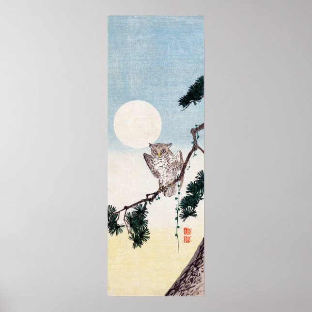 Póster Lechuza japonesa no.2 (Frente)