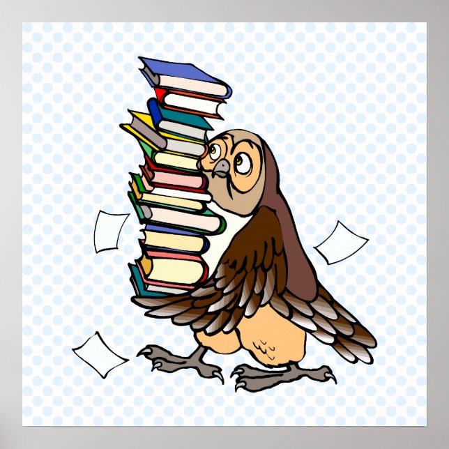 Póster Lechuza octaviana (Frente)