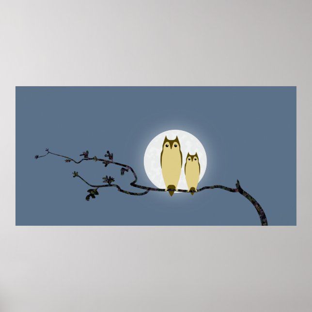 Póster Lechuzas (Frente)