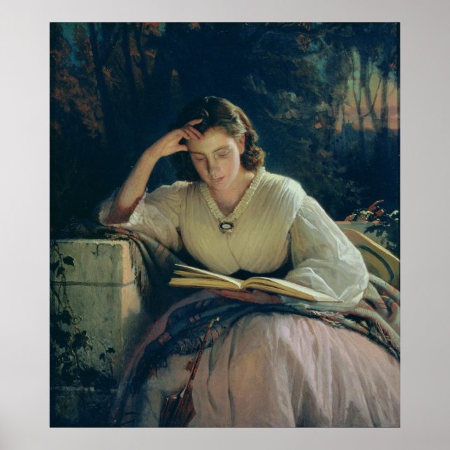 Póster Lectura, 1863 (Frente)