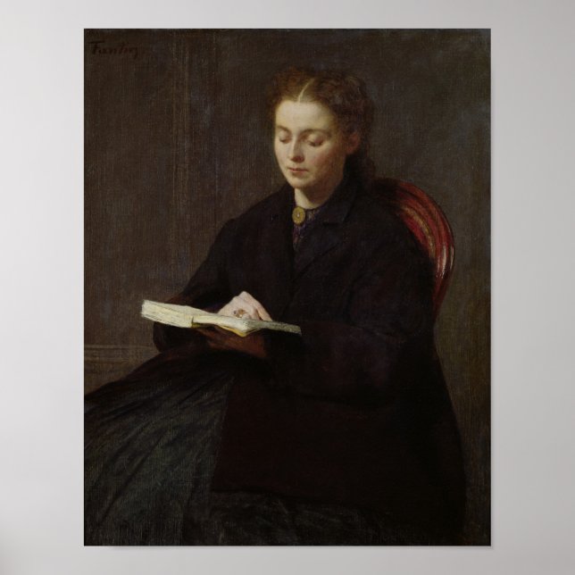 Póster Lectura, 1863 (Frente)