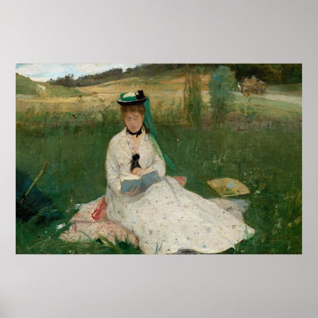 Póster Lectura | Berthe Morisot (Frente)