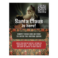 Lectura clásica Santa, Visita Santa, cola de códig