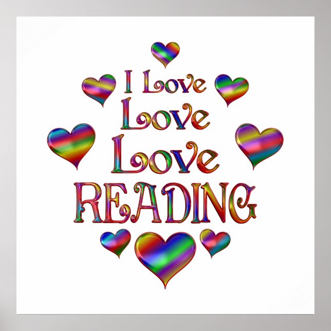 Póster Lectura de amor (Frente)