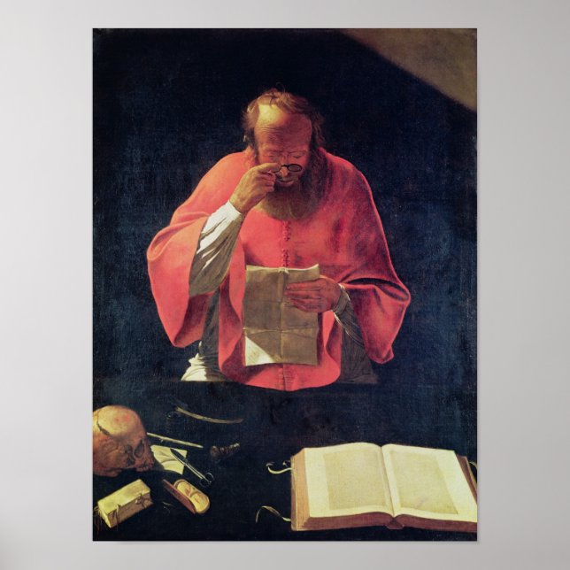 Póster Lectura de St.Jerome (Frente)