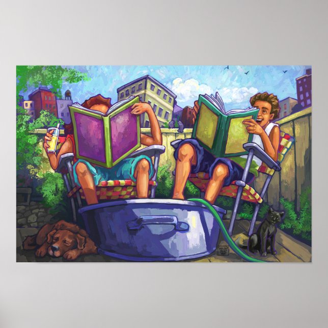 Póster Lectura de verano (Frente)