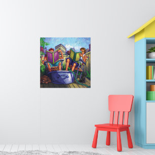 Póster Lectura en verano