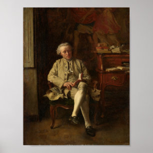 Póster Lectura masculina