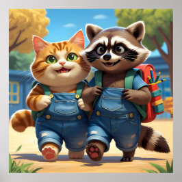 Póster Lectura, ortografía, mochilas y sonrisas V2