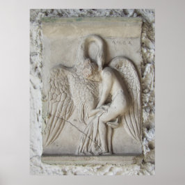 Póster Leda y el cisne