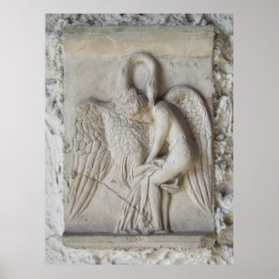 Póster Leda y el cisne