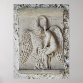 Póster Leda y el cisne
