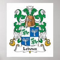 Ledoux Family Crest