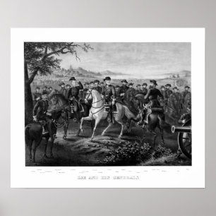 Póster Lee y sus generales