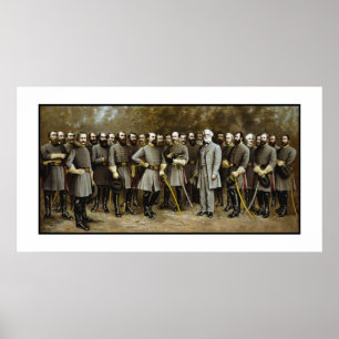 Póster Lee y sus generales