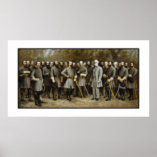 Póster Lee y sus generales