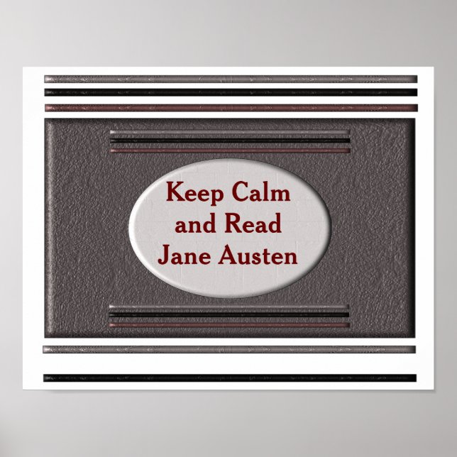Póster Leer a Jane Austen - poster (Frente)