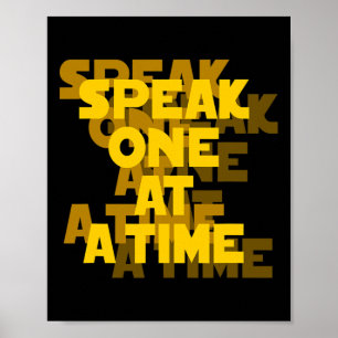 Póster Leer el Lip Leer la pérdida de audición sorda de l