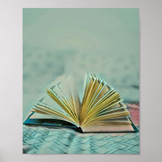Póster Leer el regalo de los amantes (Frente)